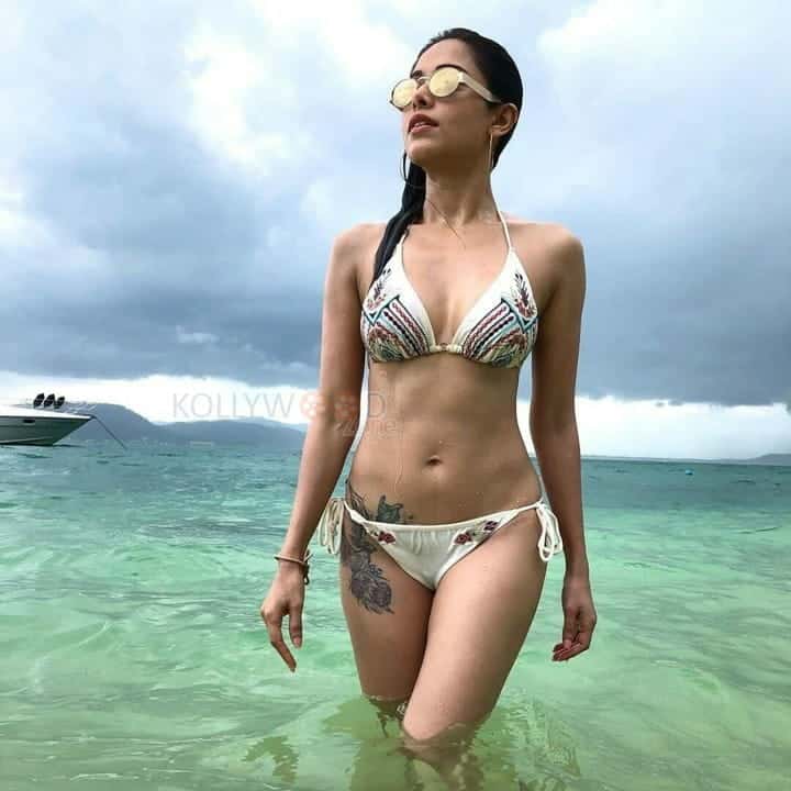 Nushrratt Bharuccha Sexy Hot Bikini Picture 01