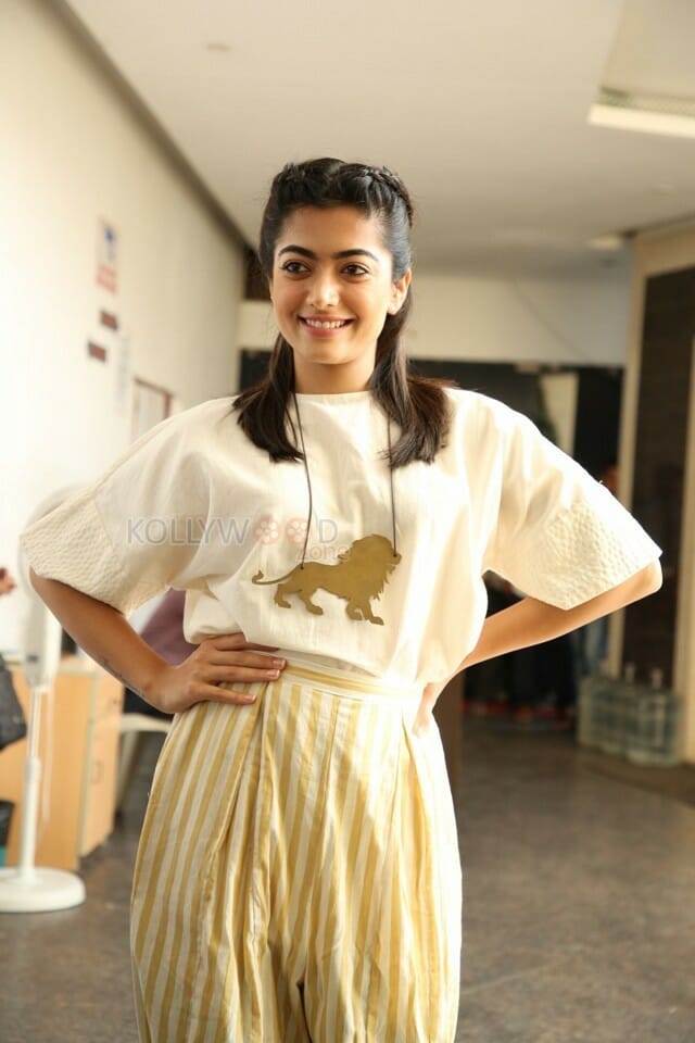 Rashmika Mandanna At Devadas Press Meet Photos