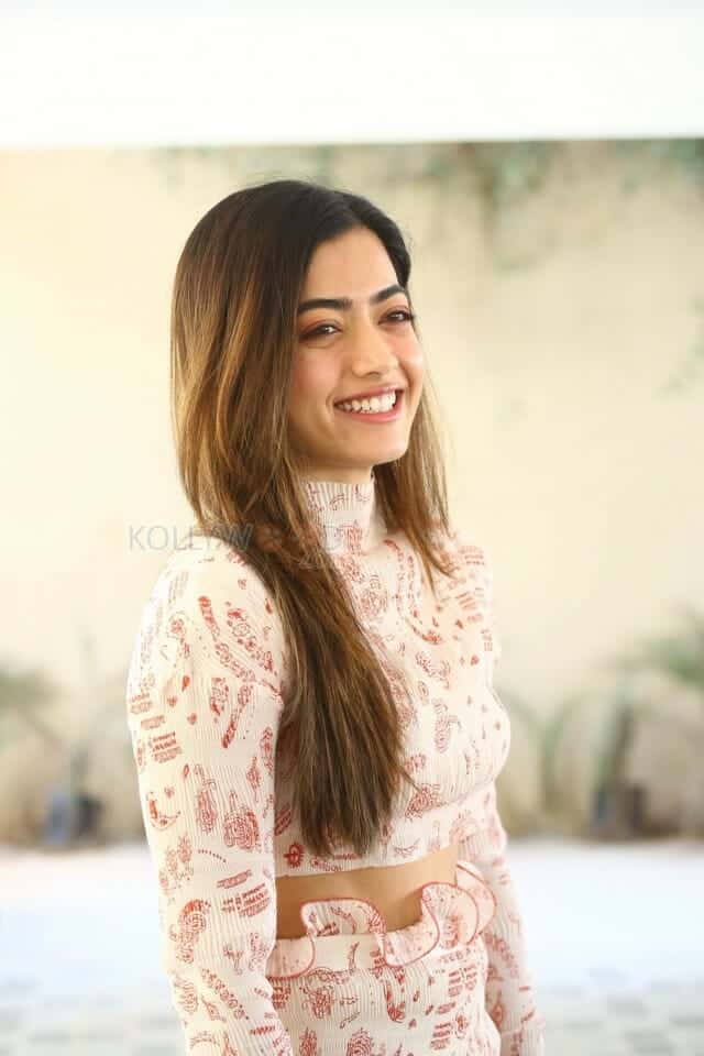 Rashmika Mandanna at Aadavallu Meeku Johaarlu Movie Interview Pictures 15