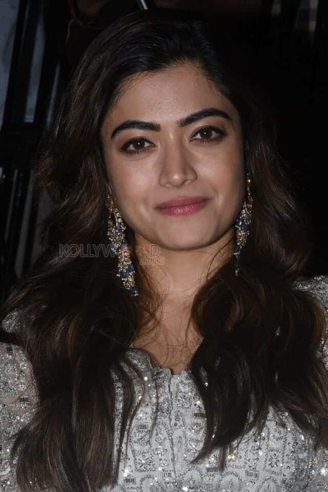 Rashmika Mandanna at Pushpa Thanks Meet actressgalleryfcs