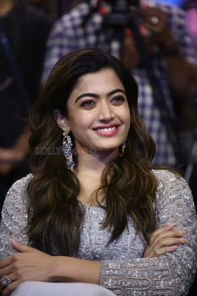 Rashmika Mandanna at Pushpa Thanks Meet actressgalleryfcs