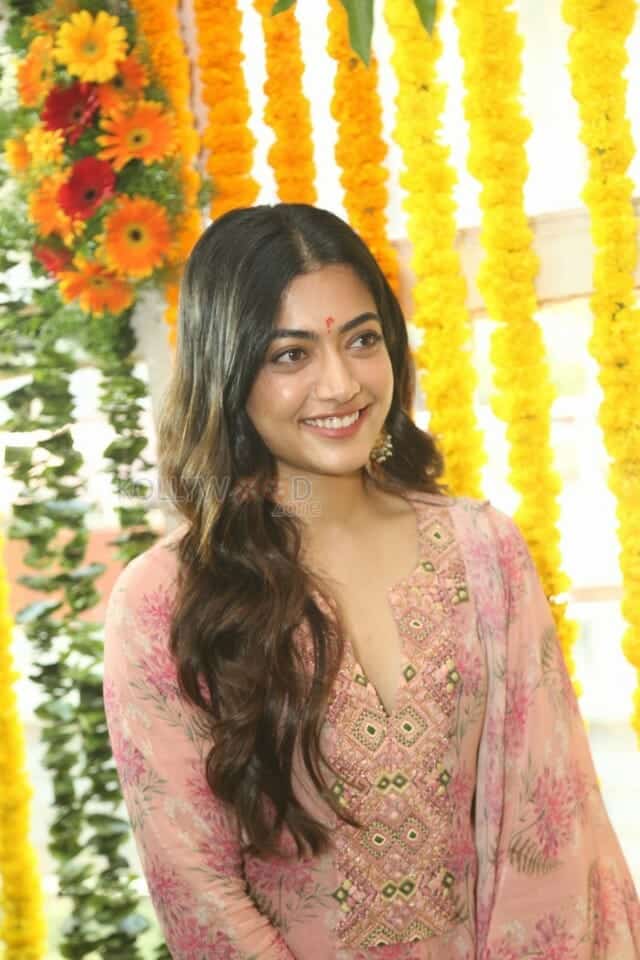 Rashmika Mandanna at Rainbow Movie Launch Photos 14