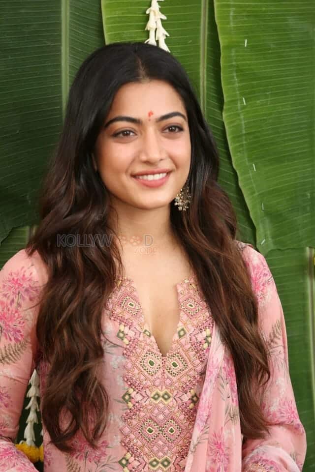 Rashmika Mandanna at Rainbow Movie Launch Photos 15