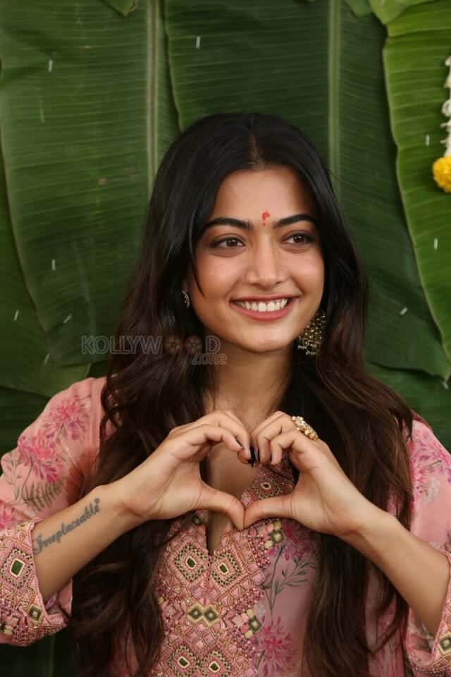 Rashmika Mandanna at Rainbow Movie Launch Photos 21