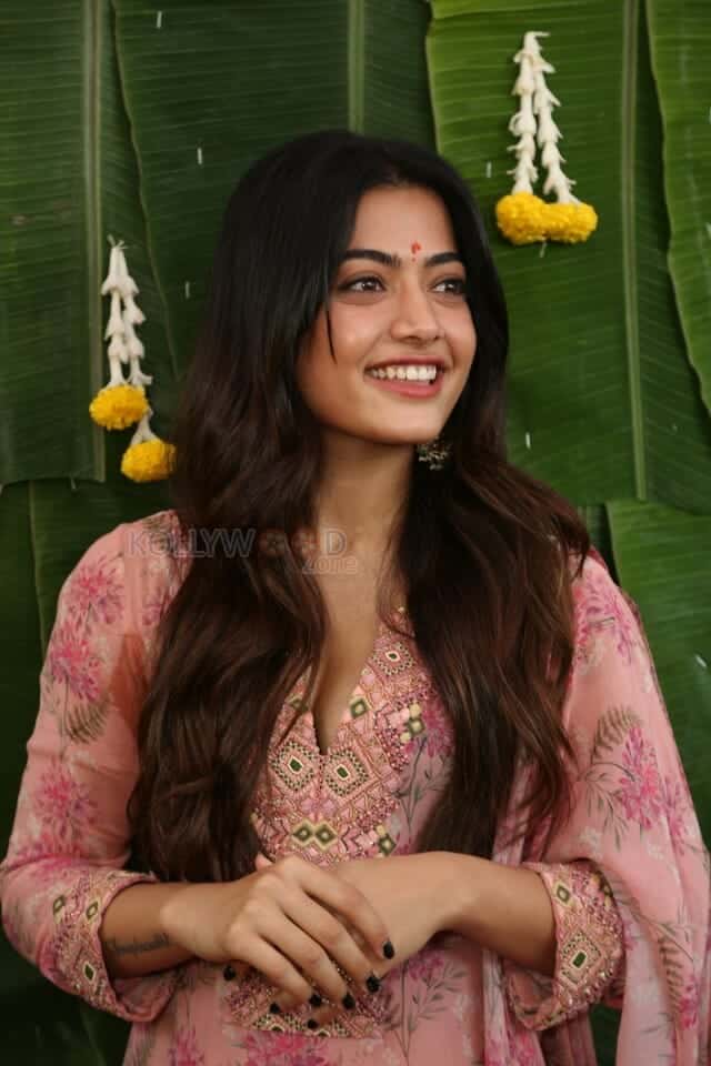 Rashmika Mandanna at Rainbow Movie Launch Photos 22