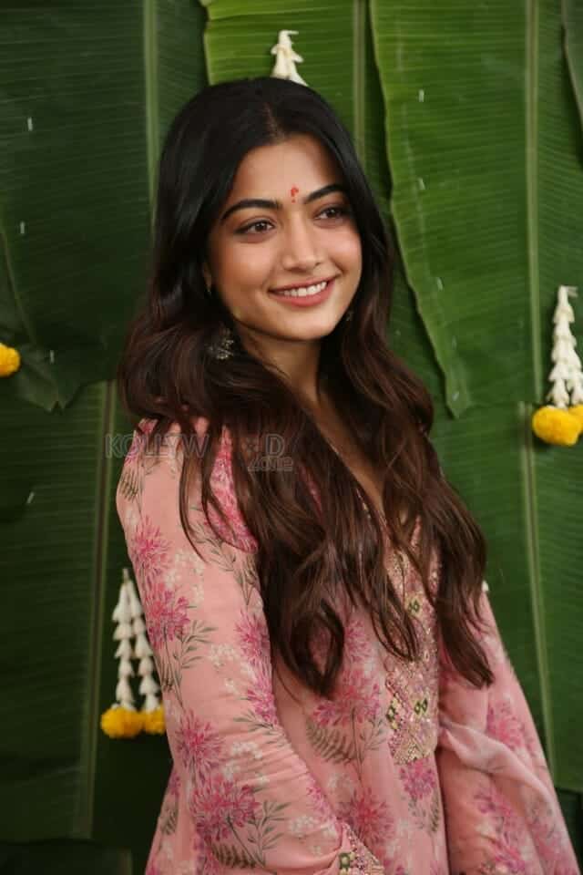 Rashmika Mandanna at Rainbow Movie Launch Photos 24