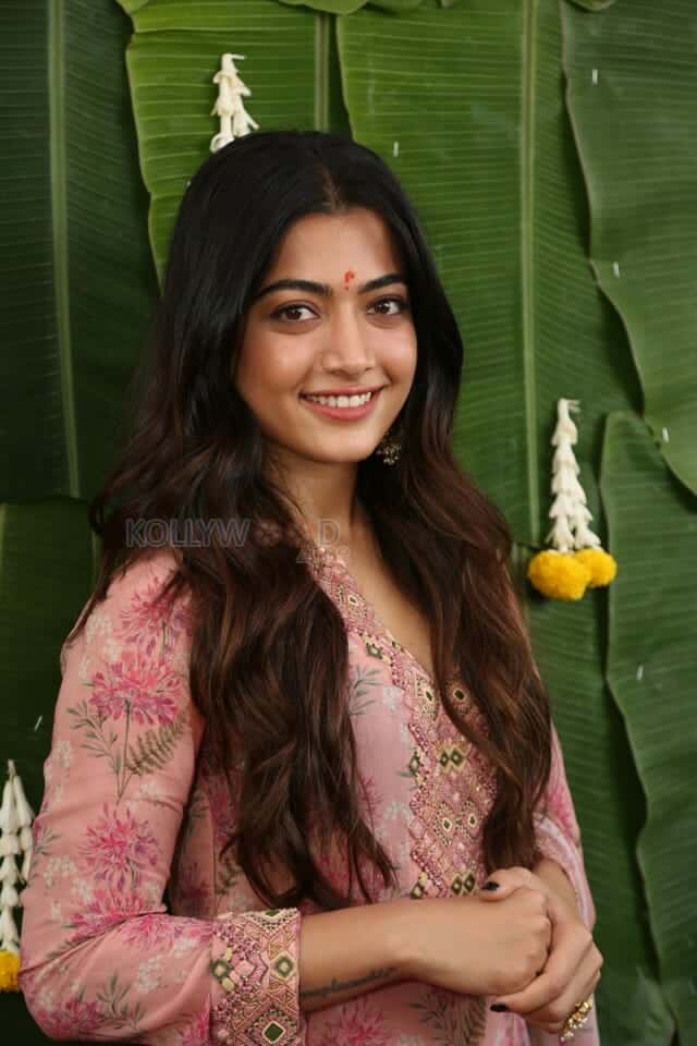 Rashmika Mandanna at Rainbow Movie Launch Photos 25