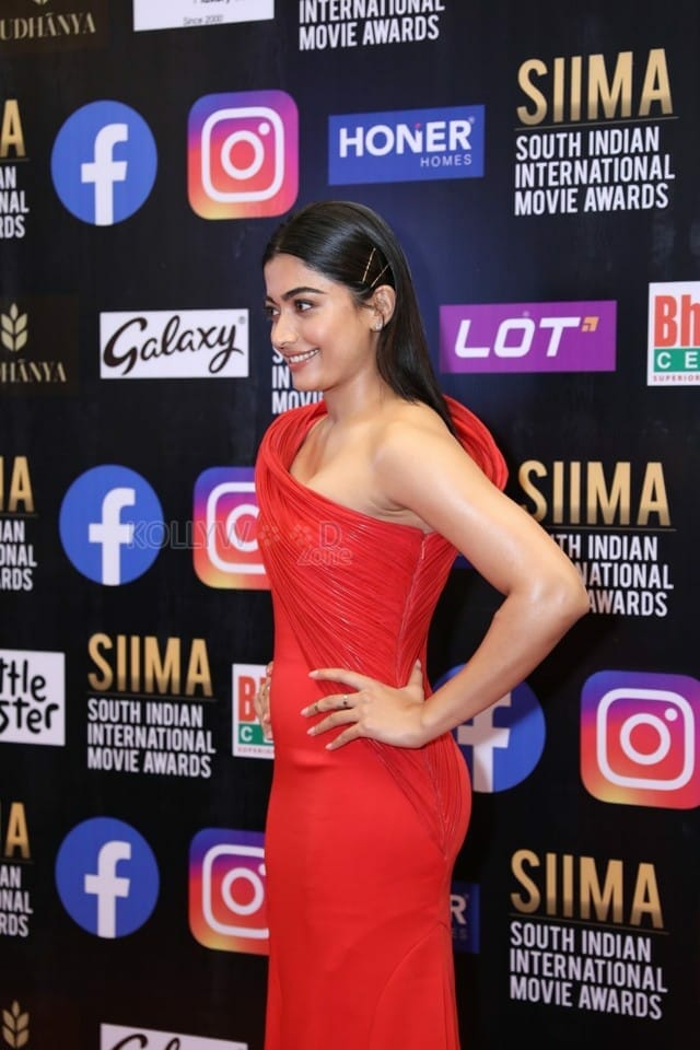 Rashmika Mandanna at SIIMA Awards 2021 Day 2 Photos 03