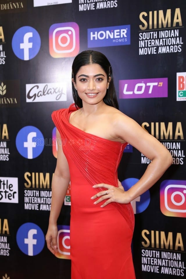 Rashmika Mandanna at SIIMA Awards 2021 Day 2 Photos 04