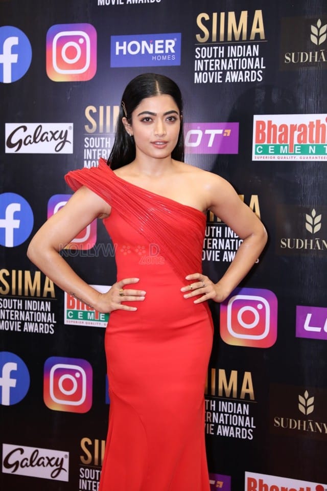 Rashmika Mandanna at SIIMA Awards 2021 Day 2 Photos 05