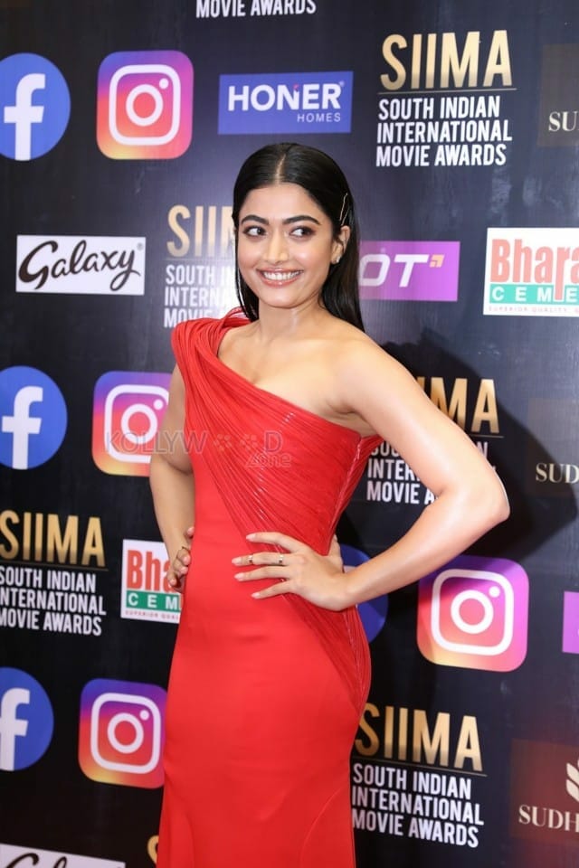 Rashmika Mandanna at SIIMA Awards 2021 Day 2 Photos 06