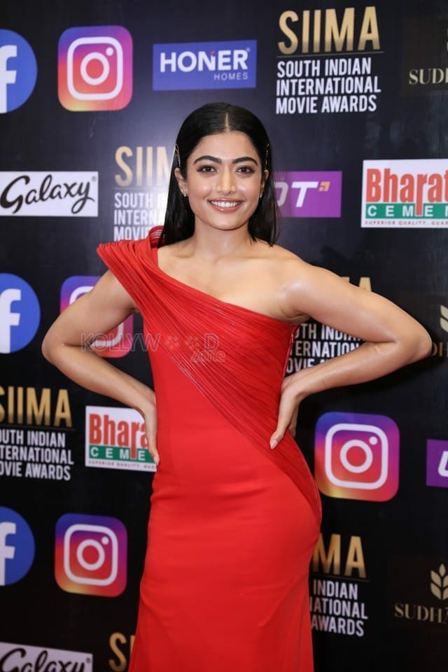 Rashmika Mandanna at SIIMA Awards 2021 Day 2 Photos 12