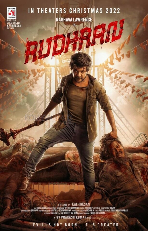 Rudhran Movie First Look Poster 01