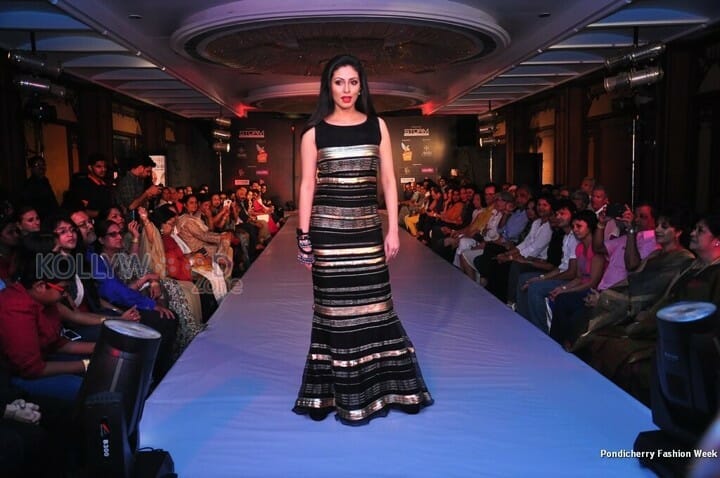 Sadha At Pondicherry Fashion Week Photos