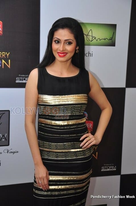 Sadha At Pondicherry Fashion Week Photos