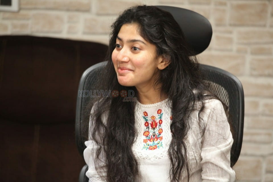 Sai Pallavi at Love Story Movie Interview Pictures 16