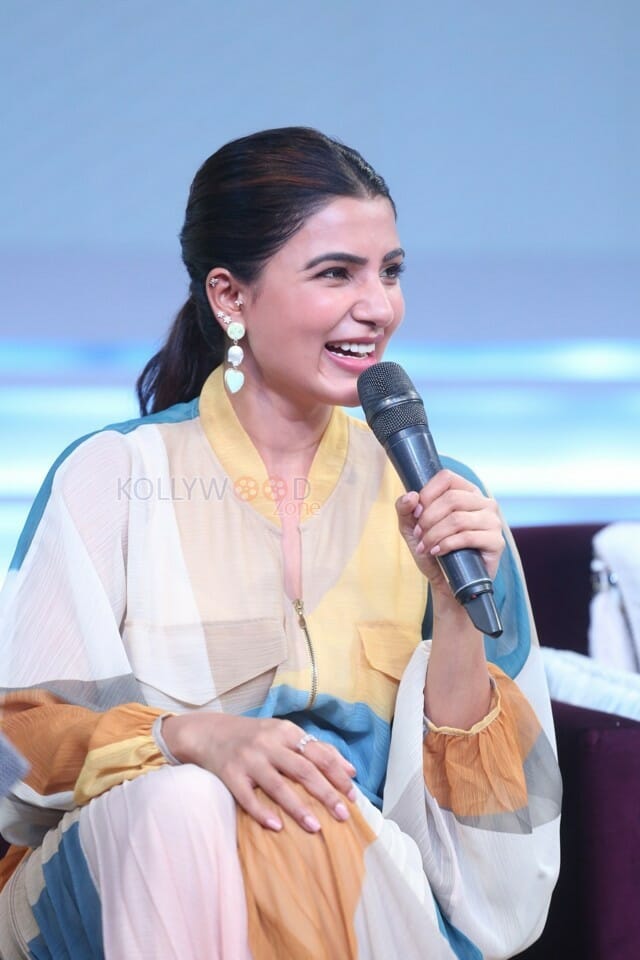 Samantha Akkineni At The Launch Of Her New Talk Show Sam Jam Photos