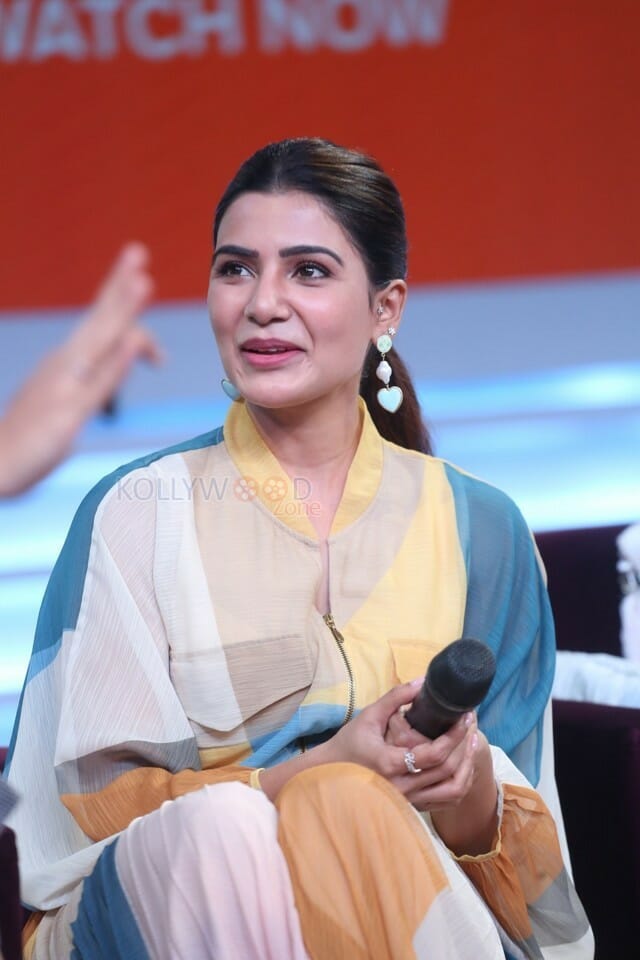 Samantha Akkineni At The Launch Of Her New Talk Show Sam Jam Photos