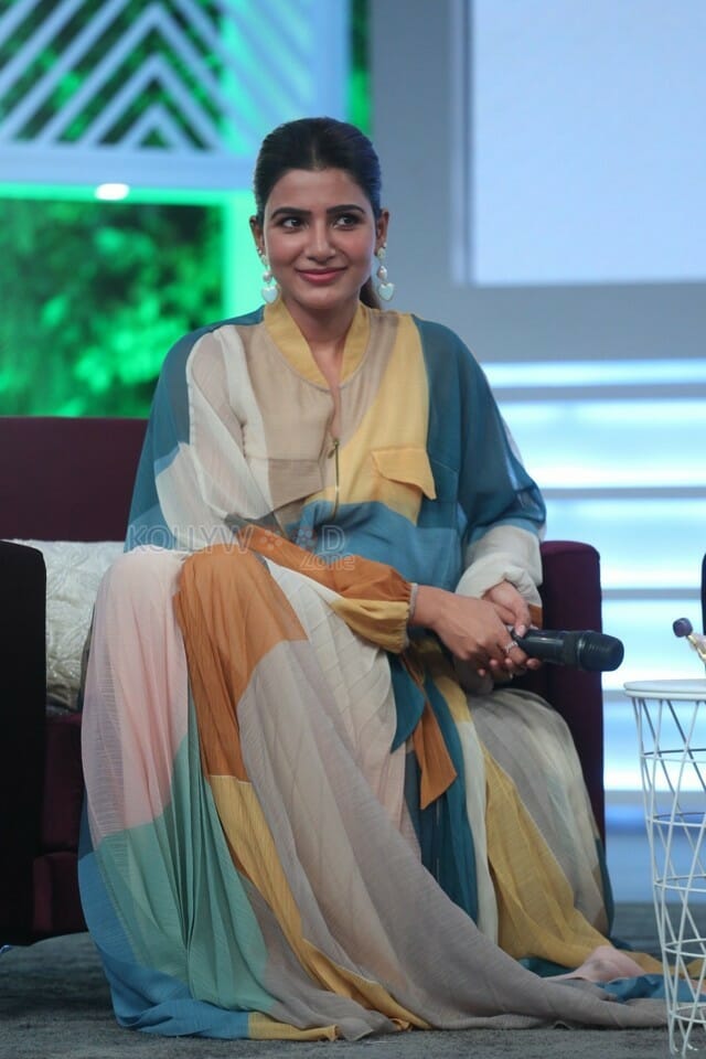 Samantha Akkineni At The Launch Of Her New Talk Show Sam Jam Photos