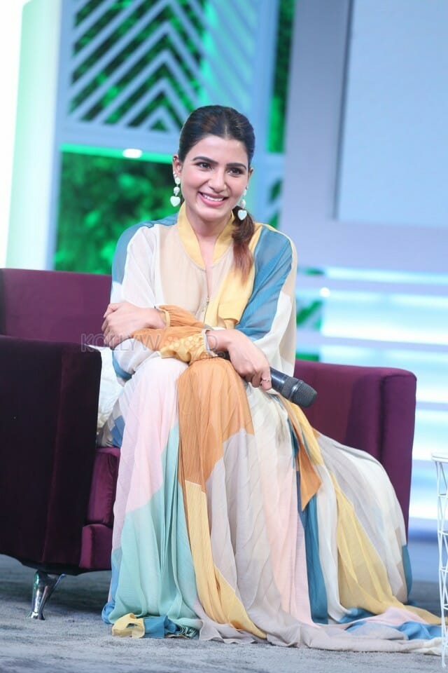 Samantha Akkineni At The Launch Of Her New Talk Show Sam Jam Photos