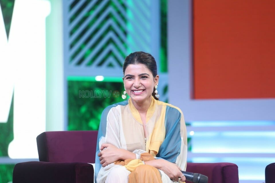 Samantha Akkineni At The Launch Of Her New Talk Show Sam Jam Photos