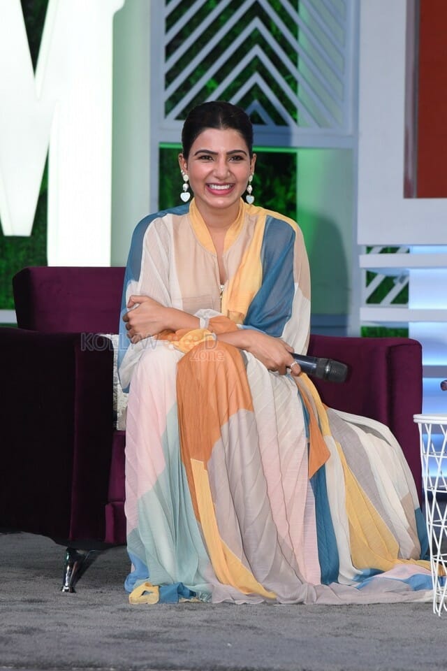 Samantha Akkineni At The Launch Of Her New Talk Show Sam Jam Photos