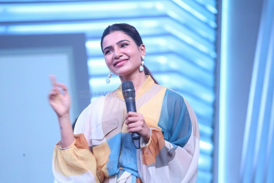 Samantha Akkineni At The Launch Of Her New Talk Show Sam Jam Photos