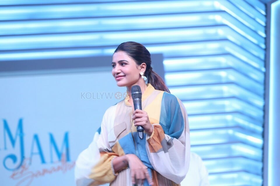 Samantha Akkineni At The Launch Of Her New Talk Show Sam Jam Photos