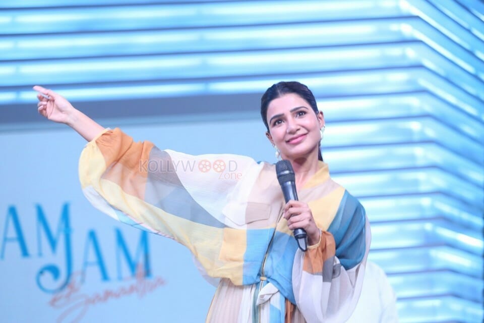 Samantha Akkineni At The Launch Of Her New Talk Show Sam Jam Photos