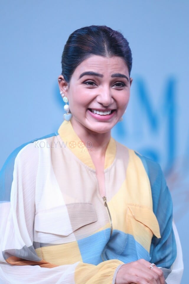 Samantha Akkineni At The Launch Of Her New Talk Show Sam Jam Photos