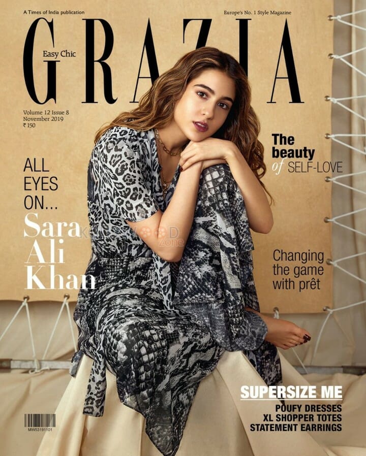 Sara Ali Khan Grazia Magazine Cover Photo 01