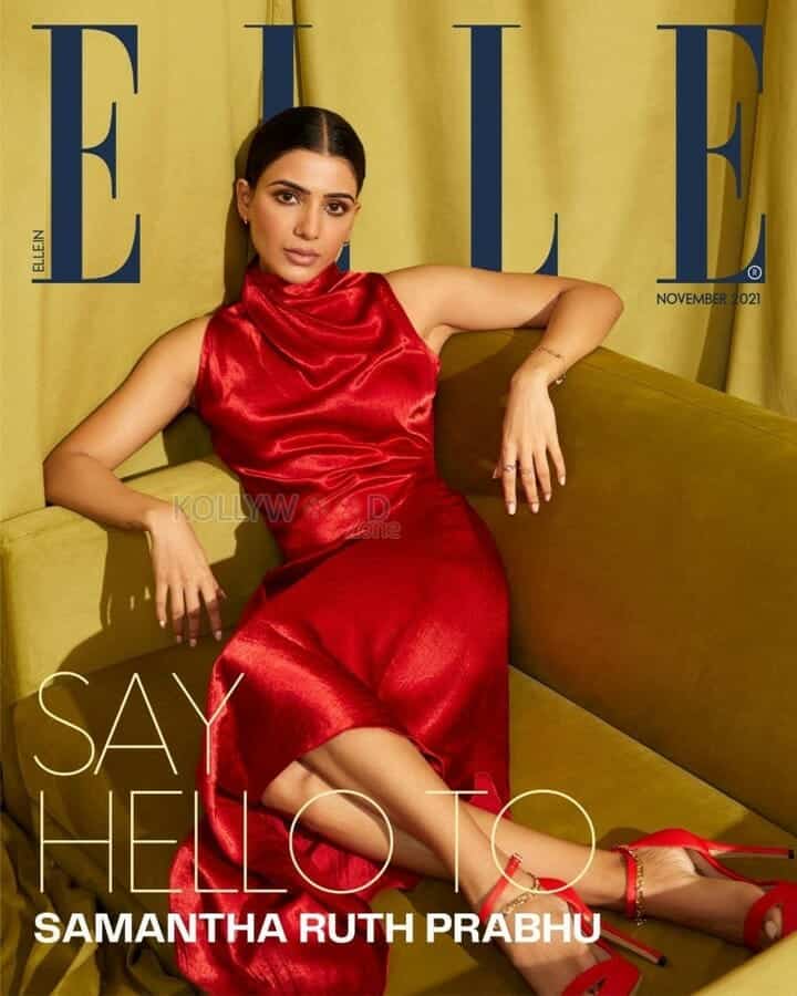 Say Hello to Samantha Ruth Prabhu Elle Magazine 01