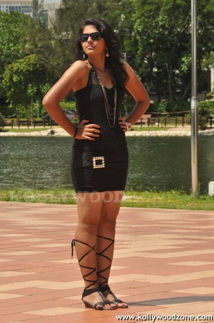 Sexy Actress Anjali In Maharaja Movie Stills