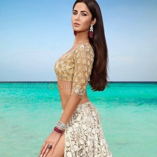 Sexy Bollywood Actress Katrina Kaif On Harper Bazaars Bride Magazine Photos