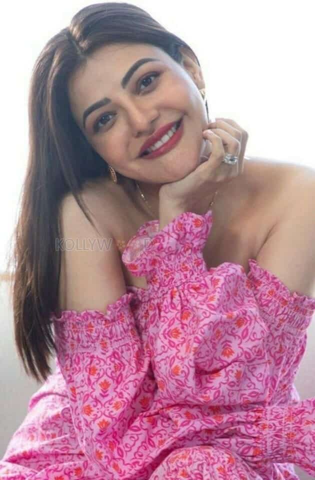 Sexy Mommy Kajal Agarwal in Pink Photos 03