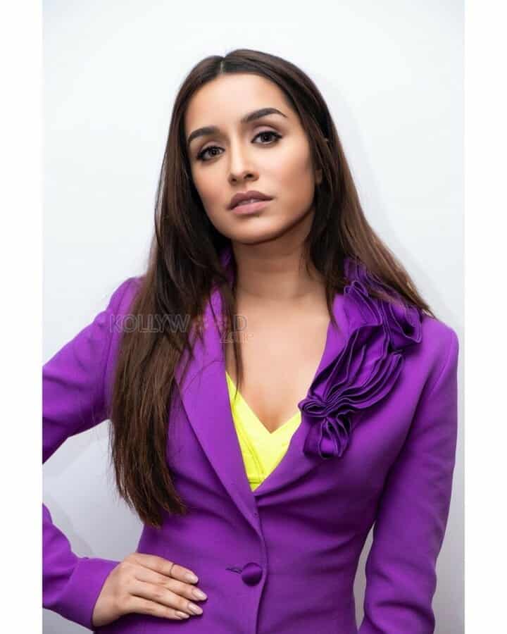 Shraddha Kapoor Velvet Dress Photoshoot Pictures 03