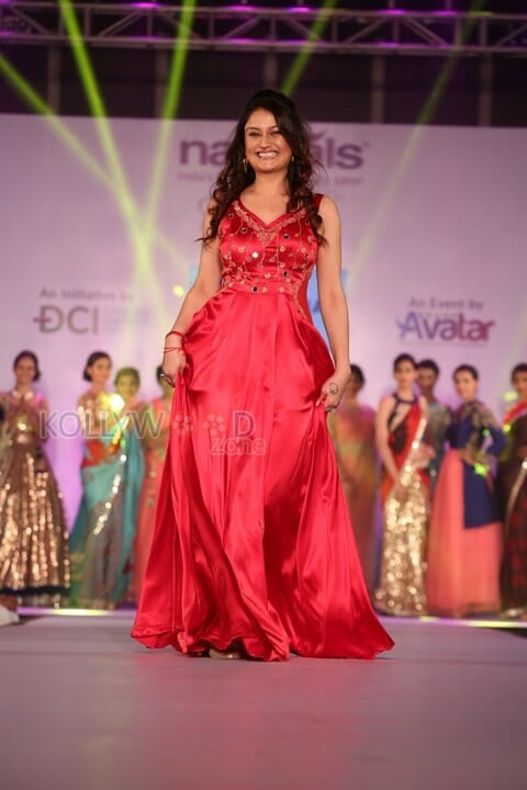 Sonia Agarwal At Chennai Fashion Week