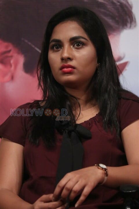 Srushti Dange At Dharma Durai Press Meet Photos