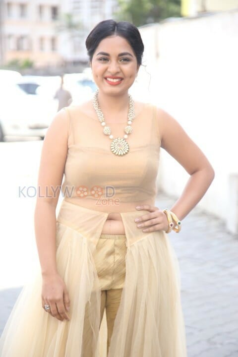 Srushti Dange At Dharmadurai Audio Launch Photos