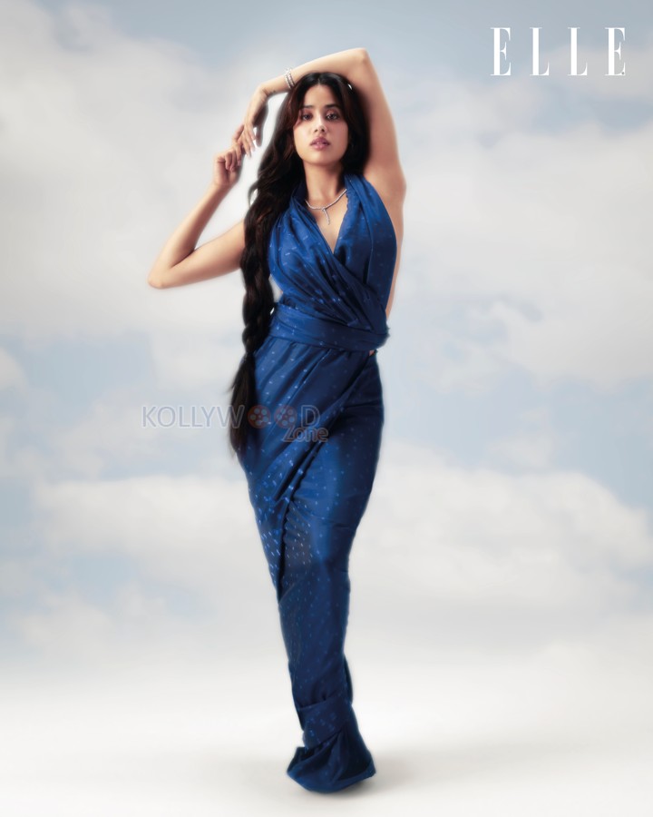 Stunning Beauty Janhvi Kapoor ELLE Magazine Photoshoot Pictures 03