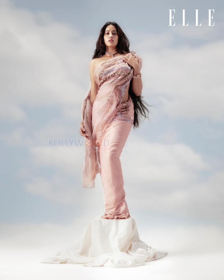 Stunning Beauty Janhvi Kapoor ELLE Magazine Photoshoot Pictures 06