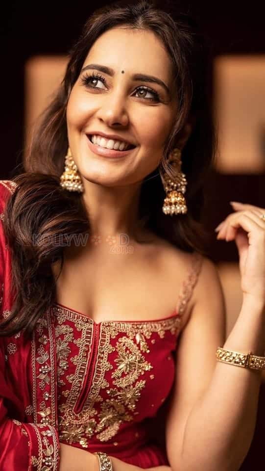 Stunning Raashi Khanna in Ethnic Dress Photoshoot Pictures 03