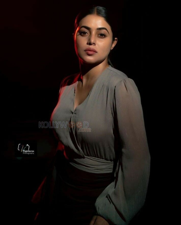 Thalaivi Movie Heroine Shamna Kasim Photoshoot Stills