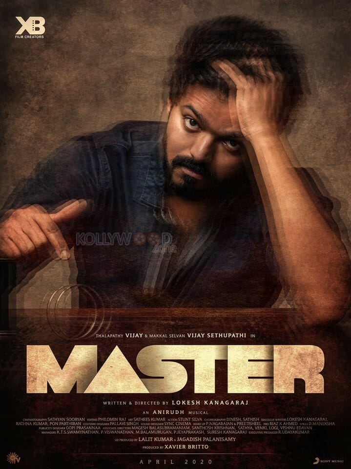 Thalapathy Master Movie First Look Poster