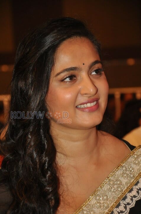 Tolly Actress Anushka Shetty Saree Stills