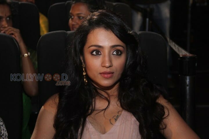 Trisha At Thoongavanam Audio Launch Pictures