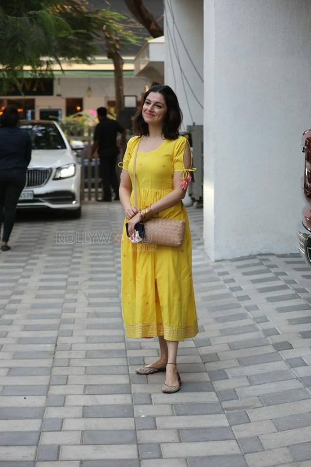 Actress Divya Khosla Kumar at T Series Office Pictures