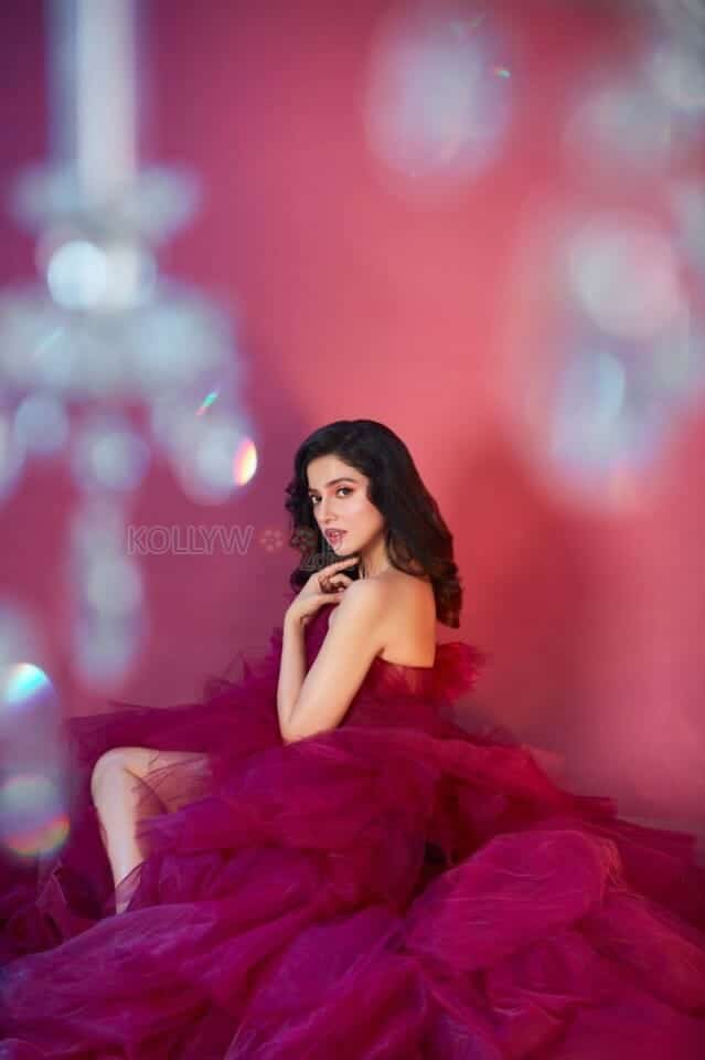 Actress Divya Khosla in a Red Dress Photoshoot Pictures 04