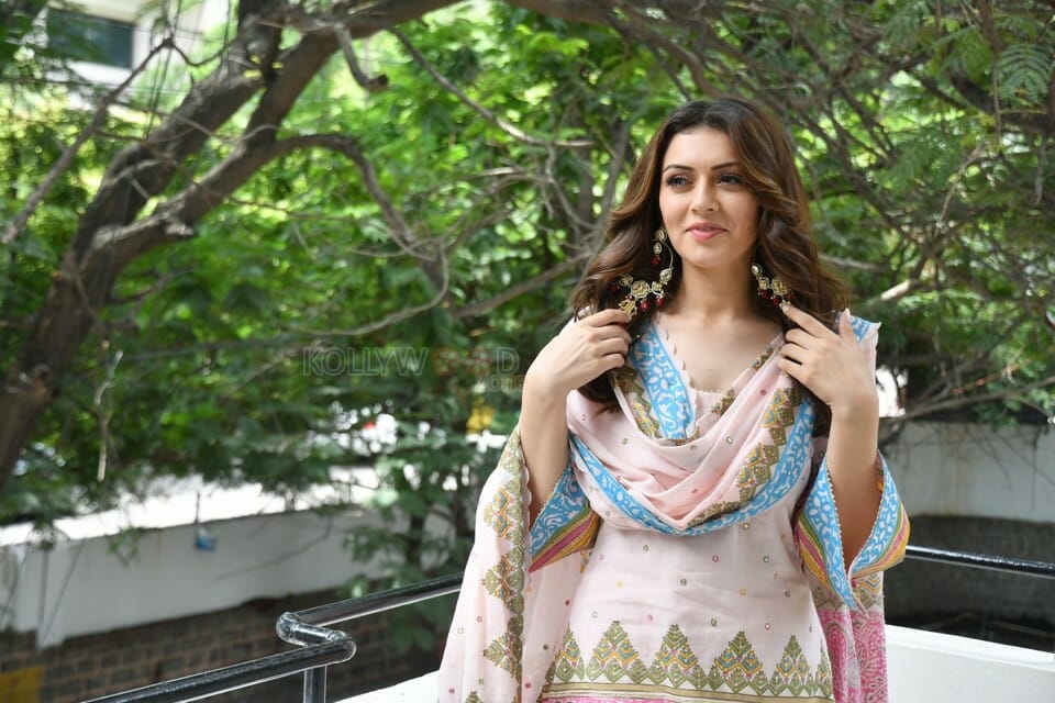 Actress Hansika Motwani at My Name Is Shruti Movie Pooja Ceremony Photos