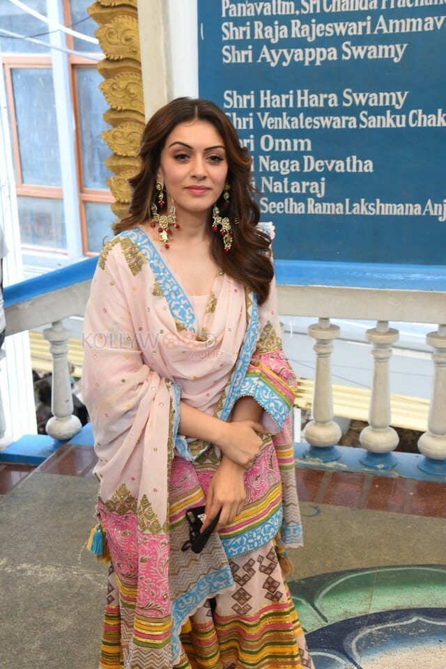 Actress Hansika Motwani at My Name Is Shruti Movie Pooja Ceremony Photos